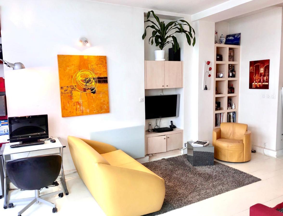 Modern Design Loft Apartment, Steps To Notre Dame Parijs Buitenkant foto